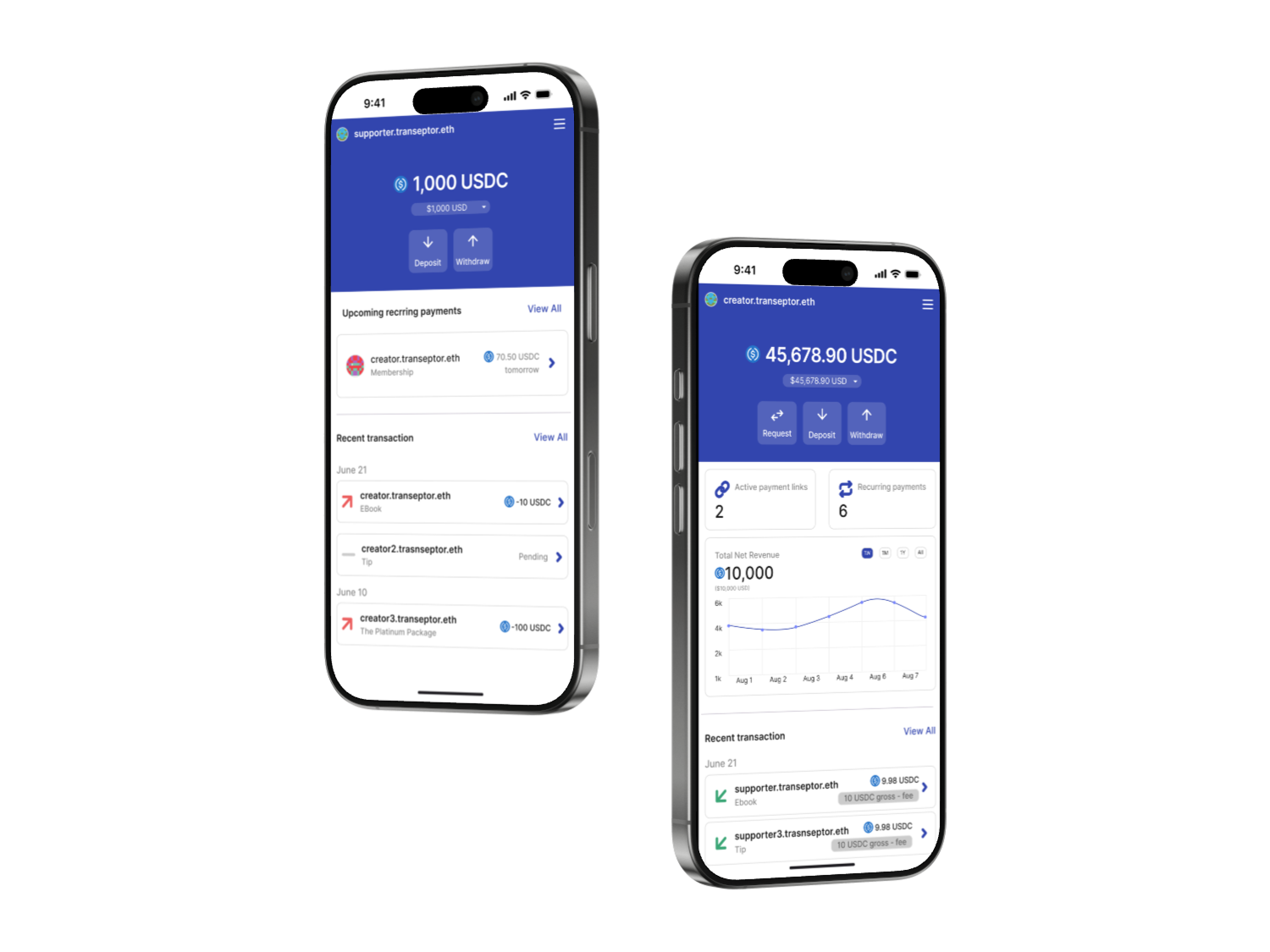 app mockup
